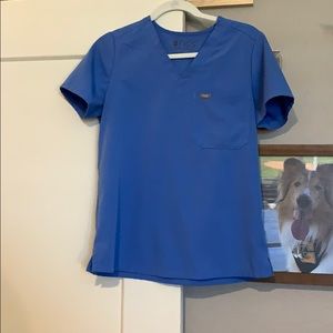 FIGS scrubs top